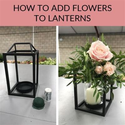 How to Arrange Flowers in a Lantern: A Journey Through Light and Petals