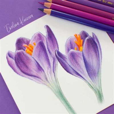 How to Color Flowers with Colored Pencils: A Journey Through the Palette of Imagination