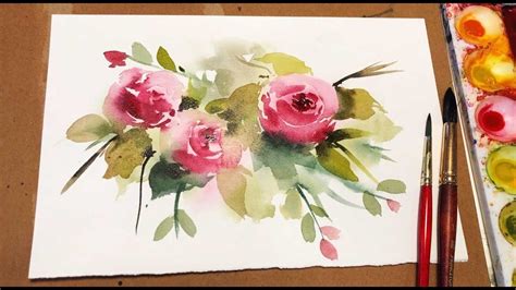 How to Paint Loose Watercolor Flowers: Embracing Chaos in Every Brushstroke